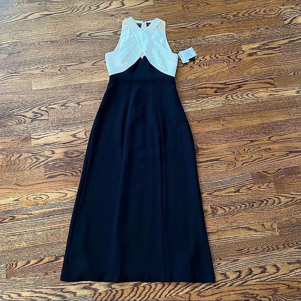 Liz Claiborne Black and White Dress
